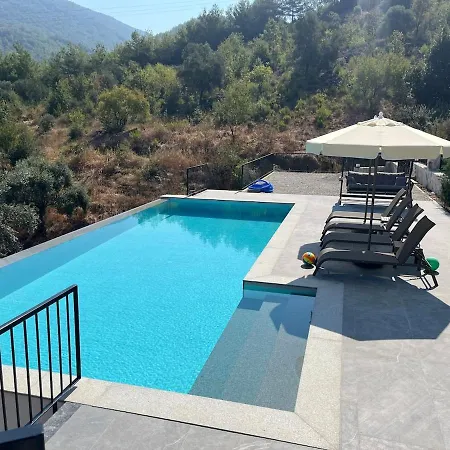 Greenblue - Unique In Nature With A Pool 别墅 费特希耶